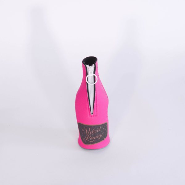 Zipper Beer Bottle Koozie - Image 2