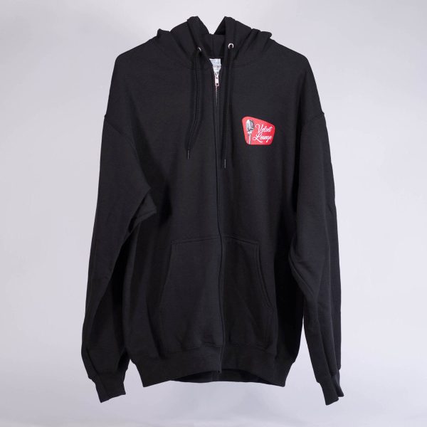 Black Zip-up Hoodie