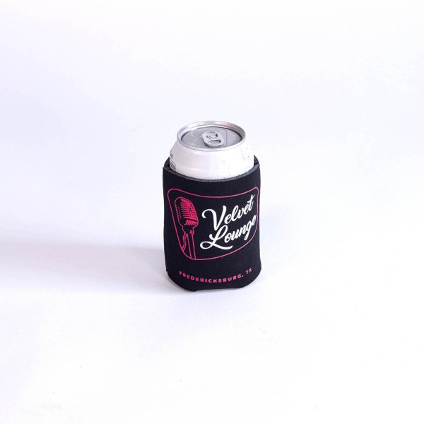 Black Can Koozie